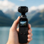 Cámara de Bolsillo con Gimbal Estabilizador y Pantalla de 1.9”